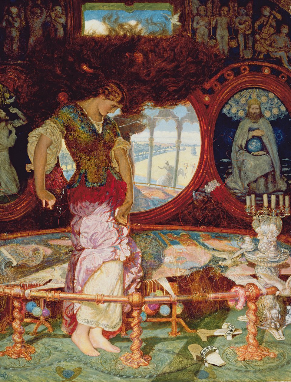 The Lady of Shalott by William Holman Hunt