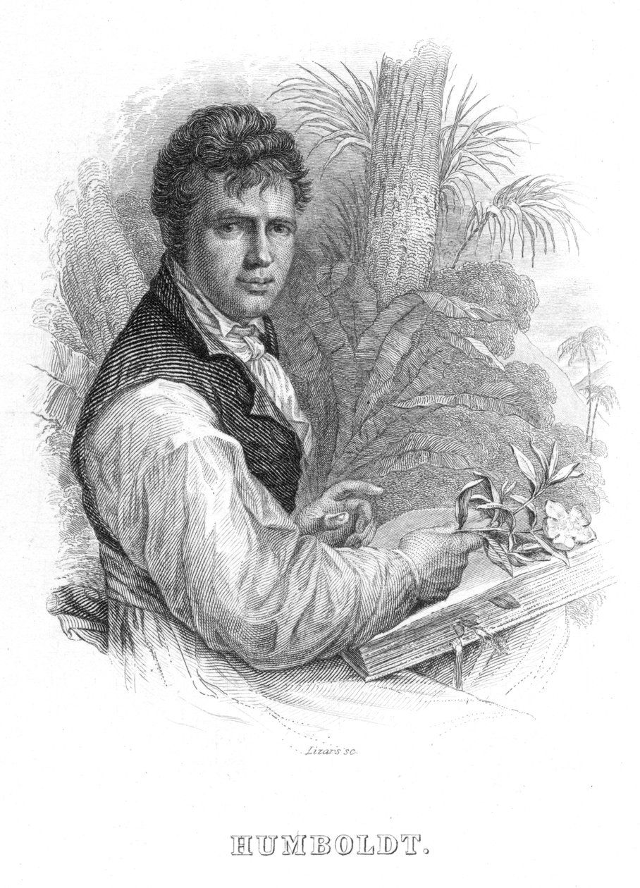 Alexander von Humboldt, German naturalist by William Home Lizars