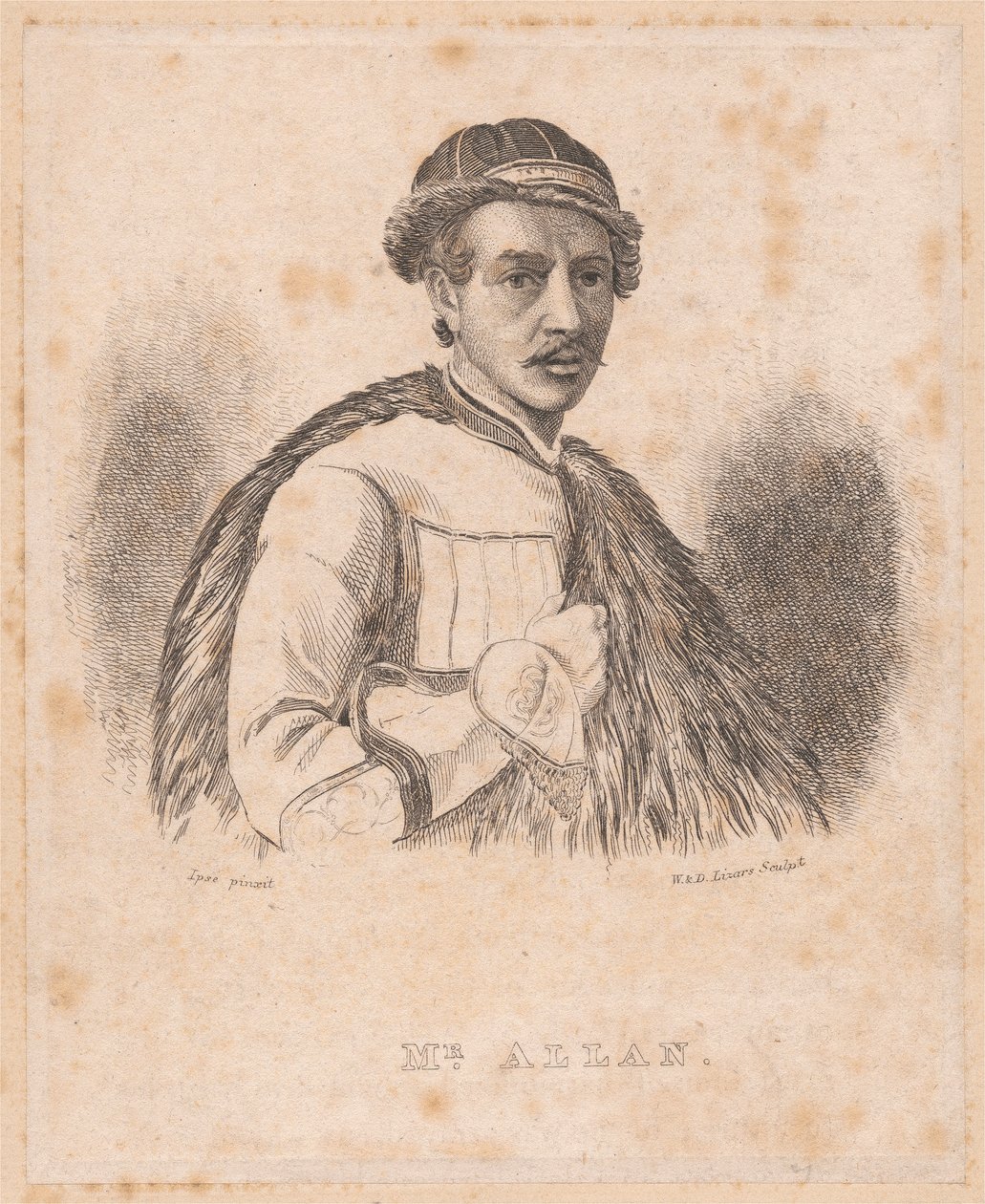 Mr. Allan by William Home Lizars