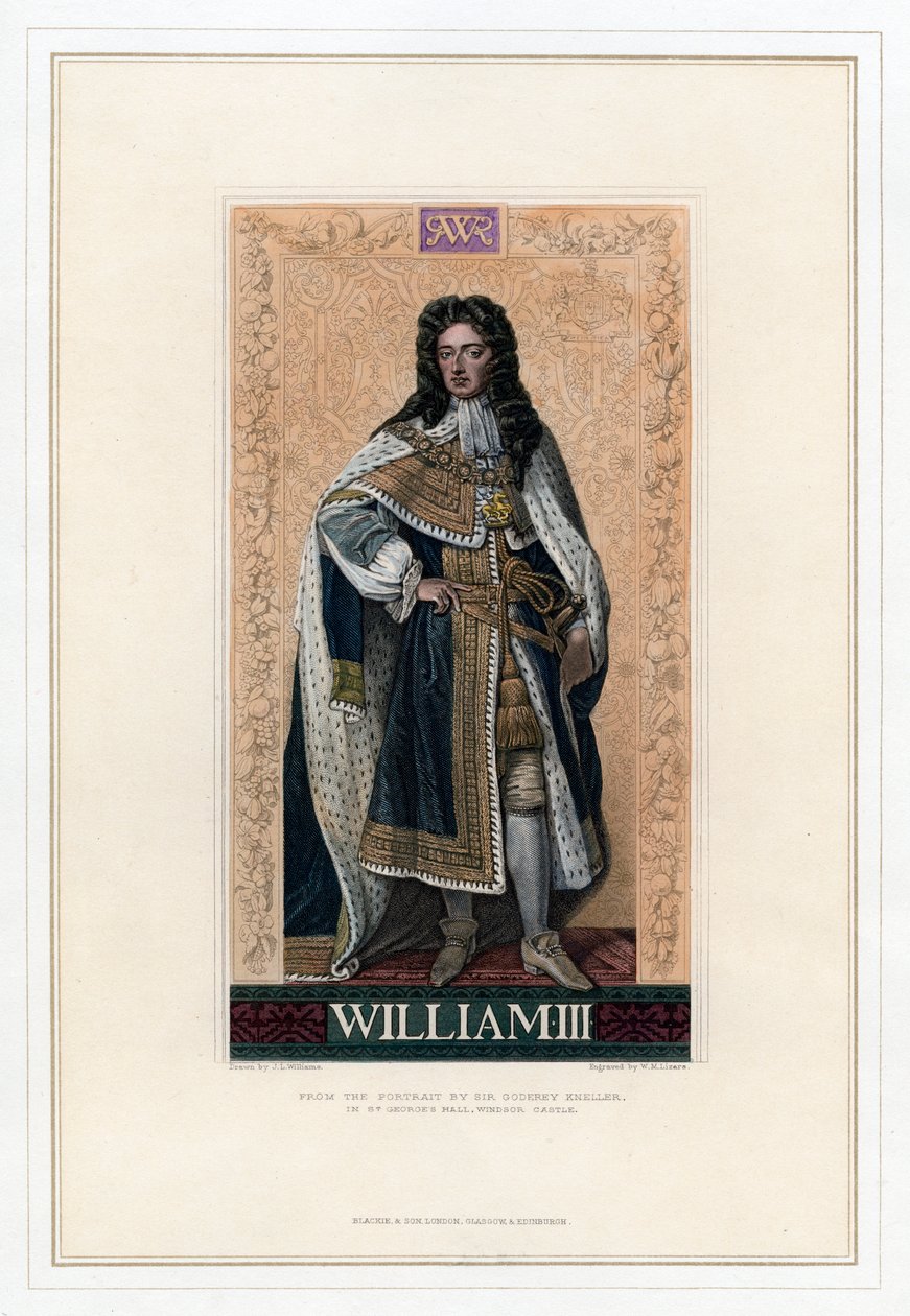 William III, King of England, Scotland and Ireland by William Home Lizars