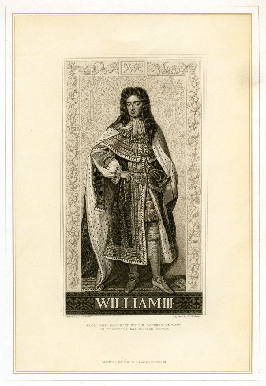 William III, King of England, Scotland and Ireland by William Home Lizars