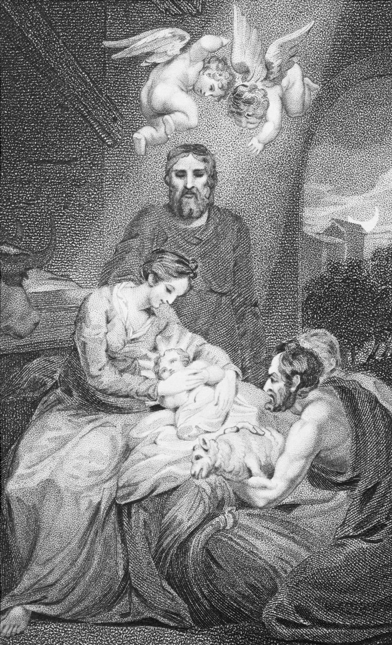 Offerings to the Infant Saviour, from 'The History and Life of Our ...