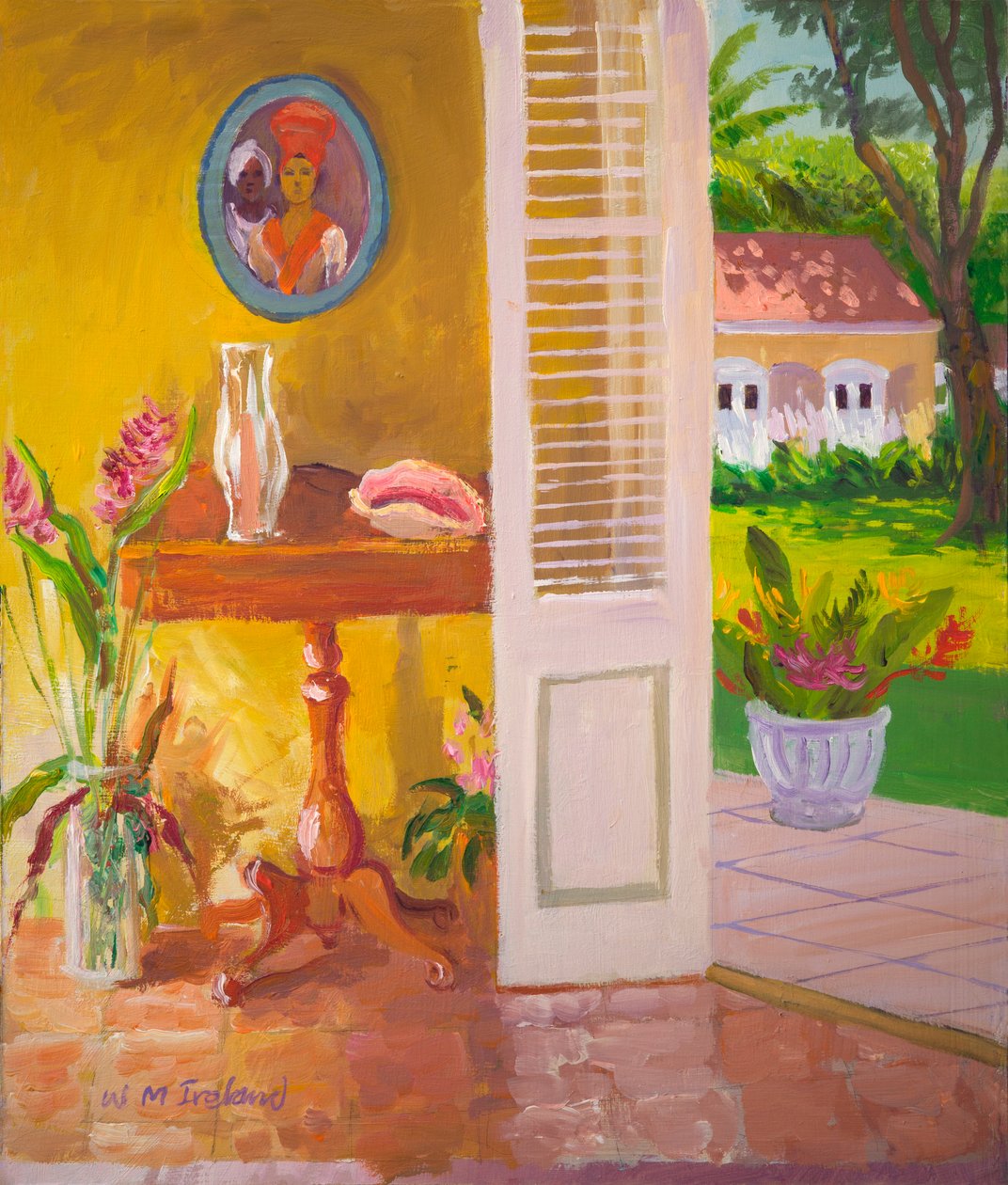 Caribbean Interior by William Ireland
