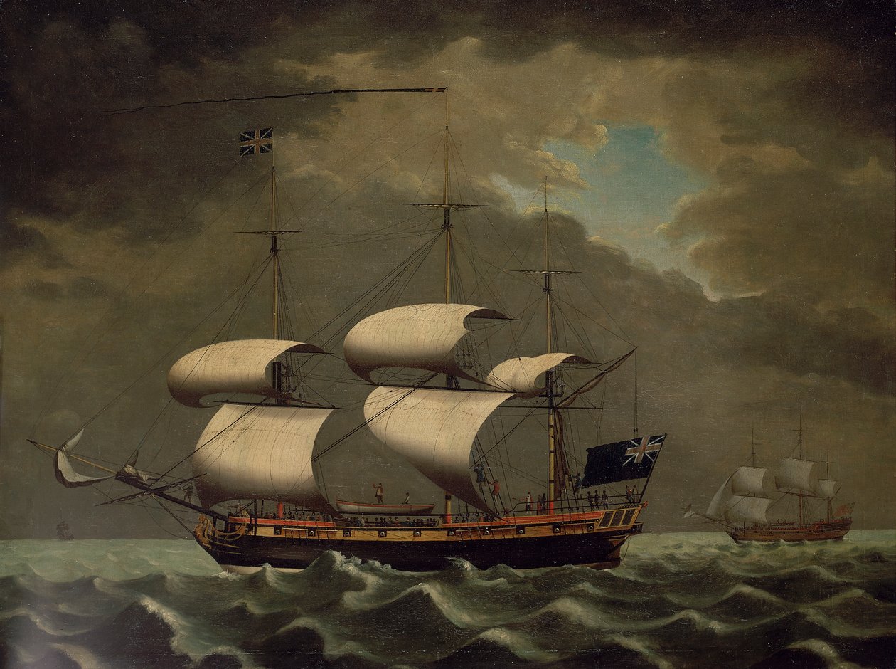 Slave Ship, c.1780 by William Jackson