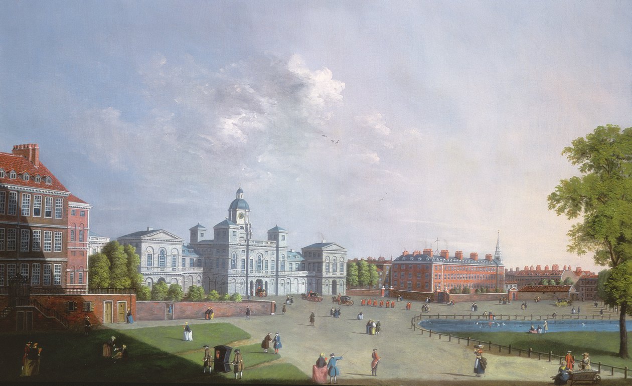 The Horse Guards Parade, Westminster, 18th century by William James