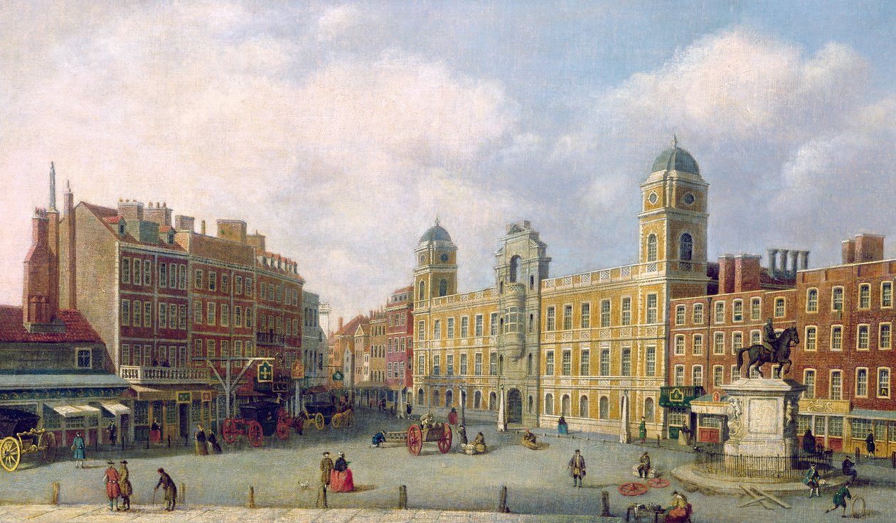 View of Northumberland House, c.1770 by William James