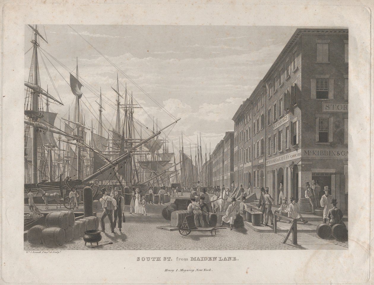 South St. from Maiden Lane by William James Bennett