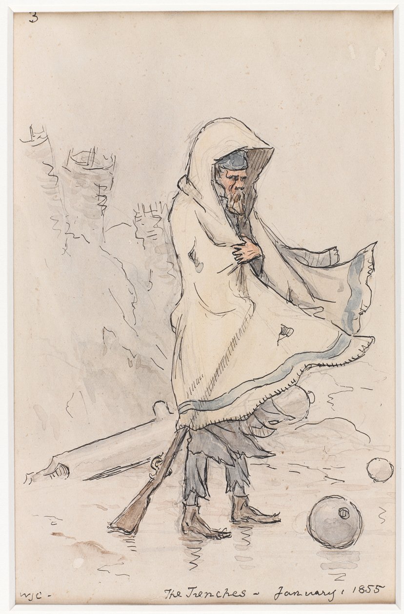 The Trenches, January 1855 by William James Colville
