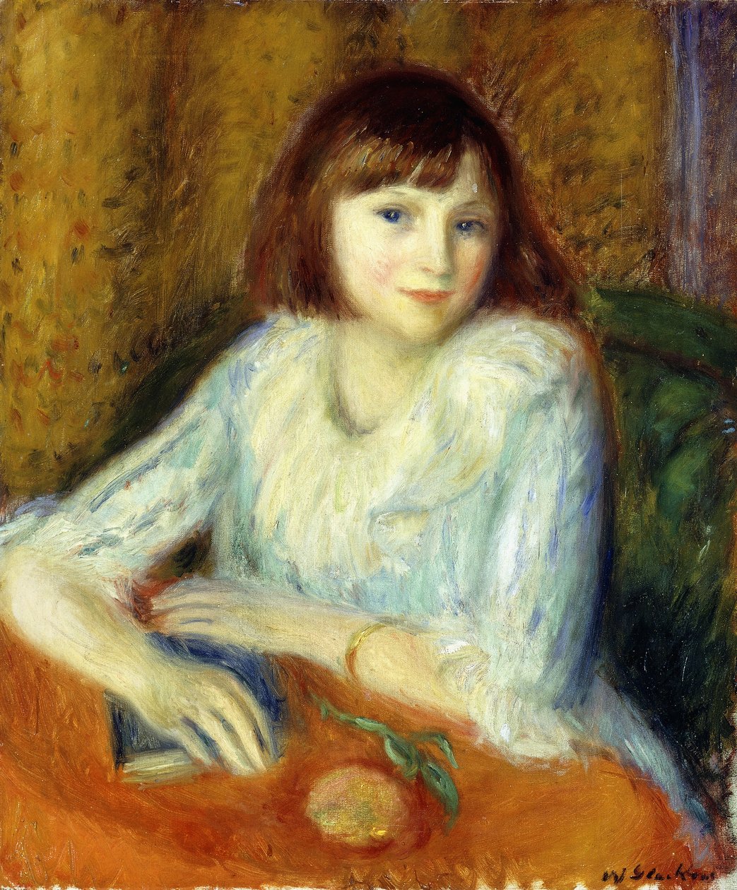 A Portrait of Penny by William James Glackens