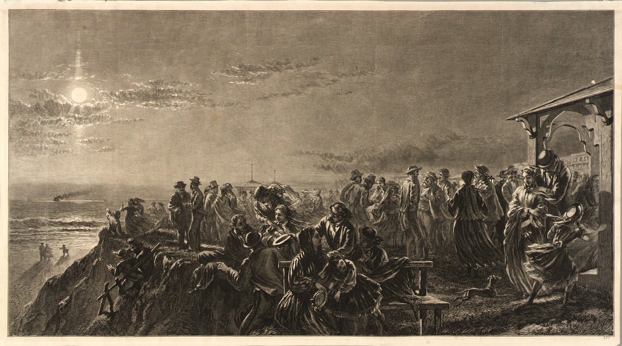 Long Branch by Moonlight by William James Linton