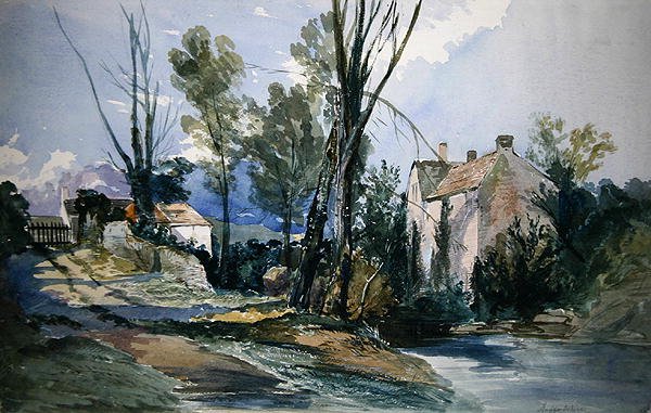 A Staffordshire Mill by William James Muller