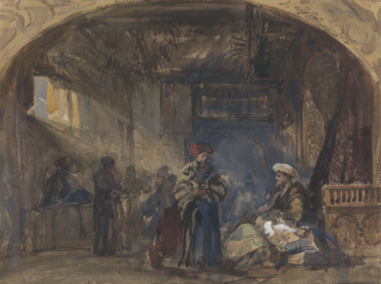 Cairo Bazaar by William James Muller