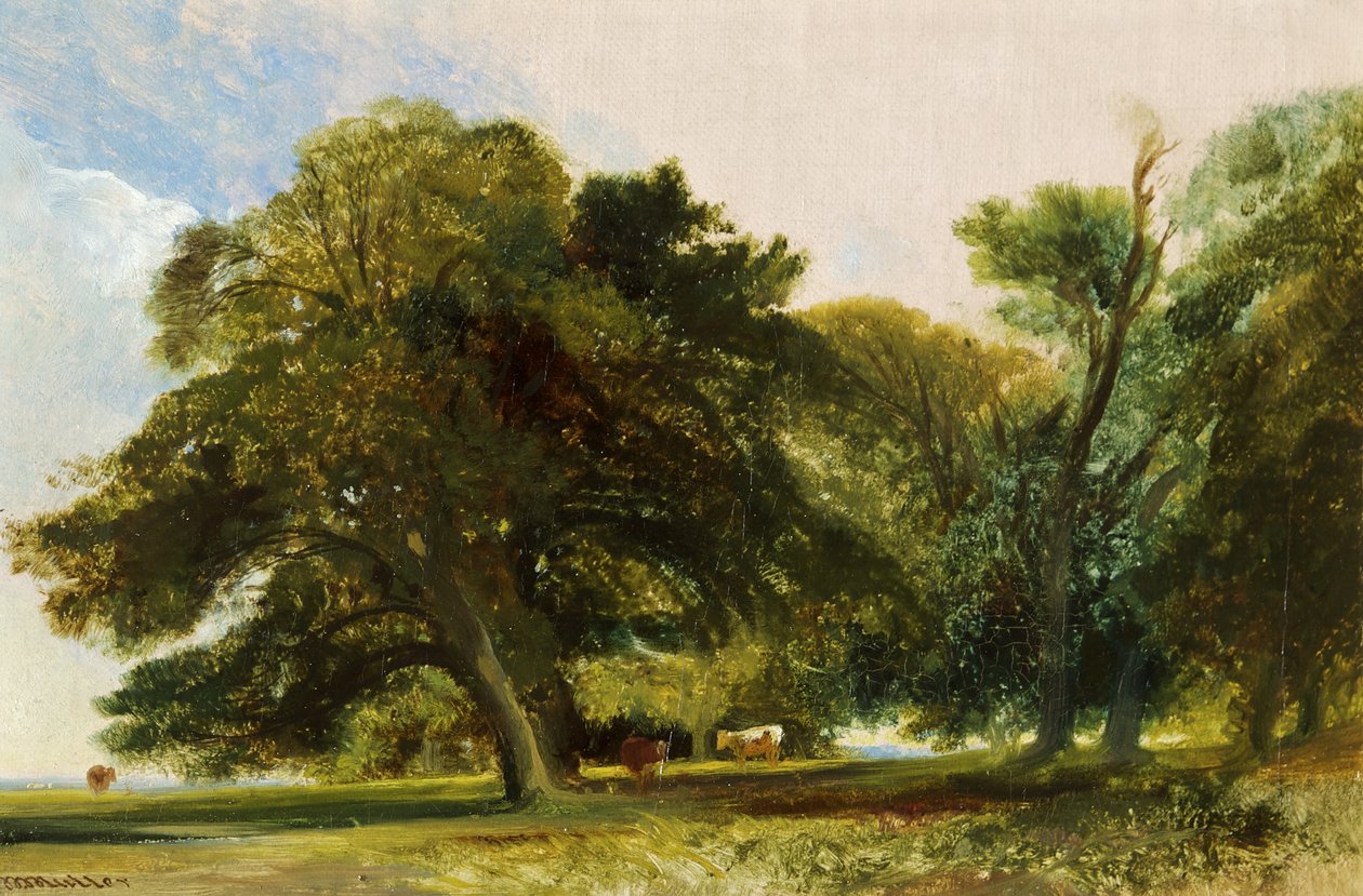Kingsweston Park - Sketch, c.1833 by William James Muller