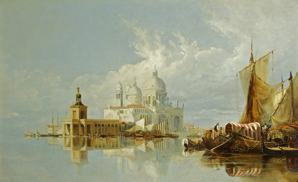 Santa Maria della Salute, Venice, Italy by William James Muller