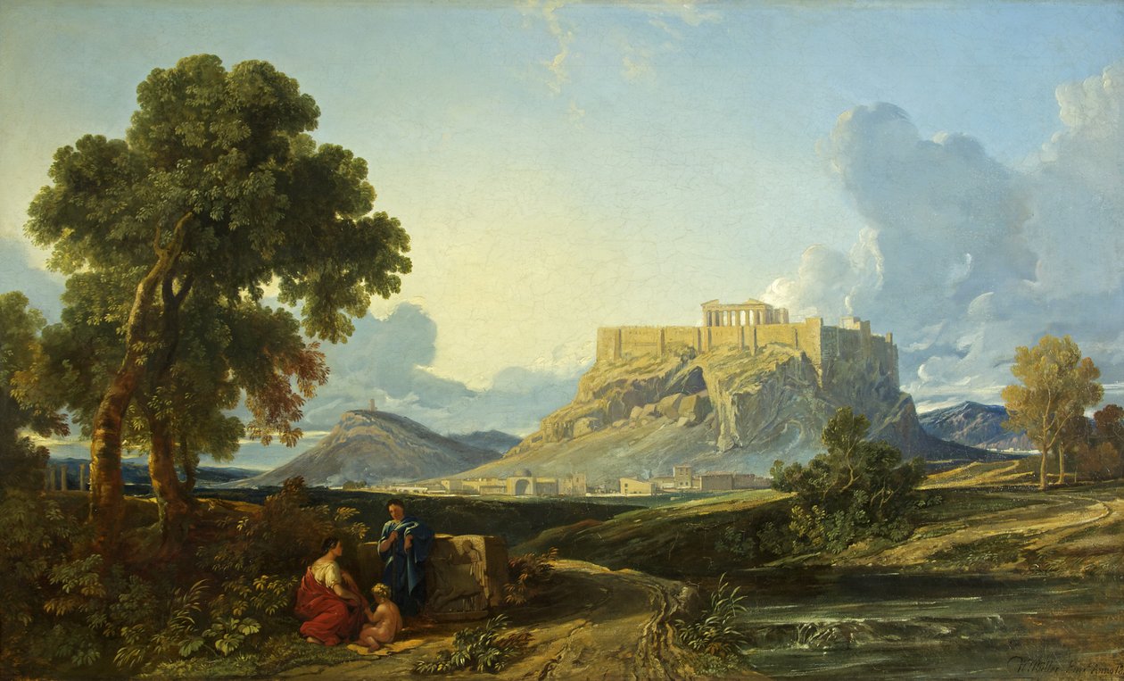The Acropolis, Athens by William James Muller
