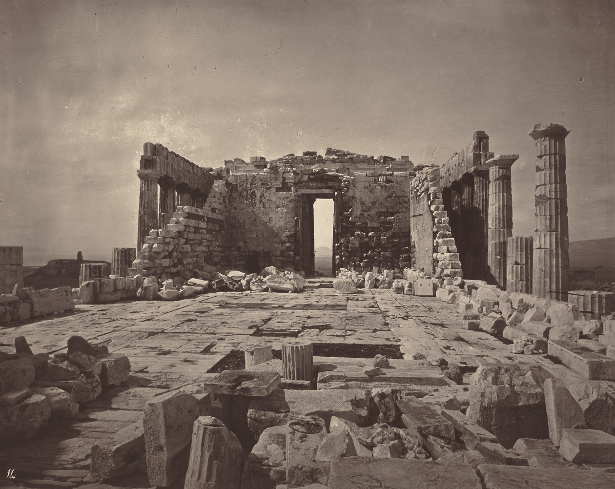 The Acropolis of Athens, Plate 14, 1869/1870 by William James Stillman