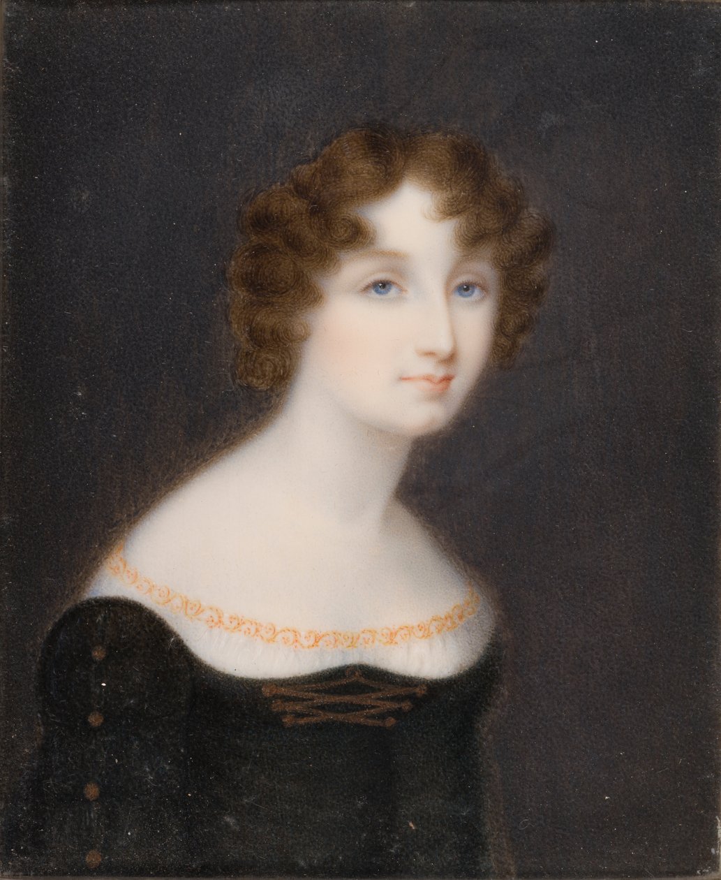 Portrait of Georgina Elizabeth, wife of 2nd Earl of Bradford by William John (after) Newton