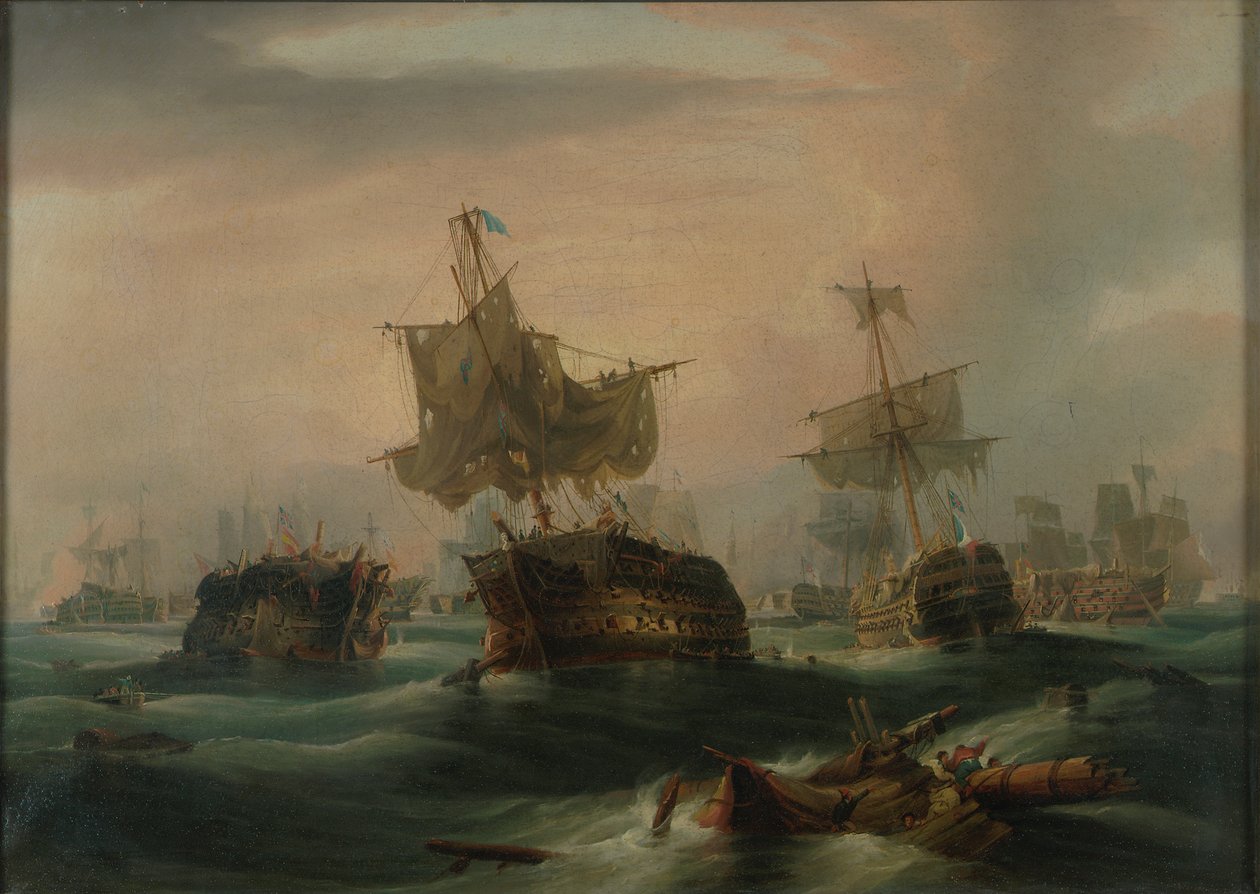 The Battle of Trafalgar, 21 October 1805: 