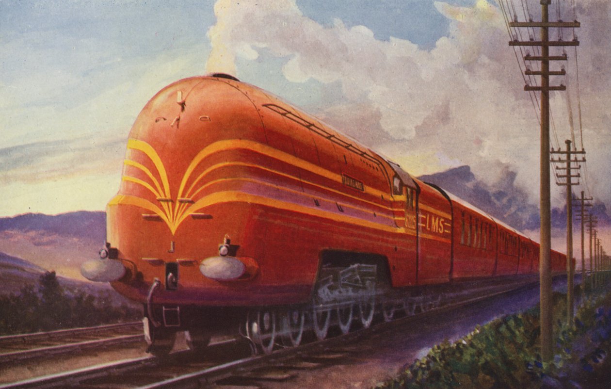 The LMS Streamlined "Mid-Day Scot" Express by William John Patton McDowell