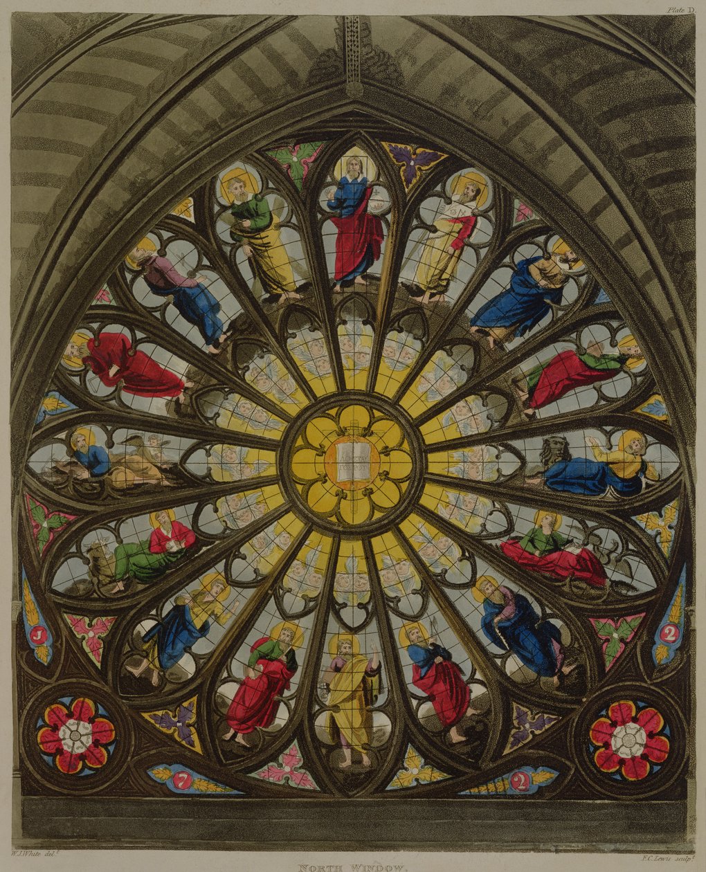 The North Window, plate D from 