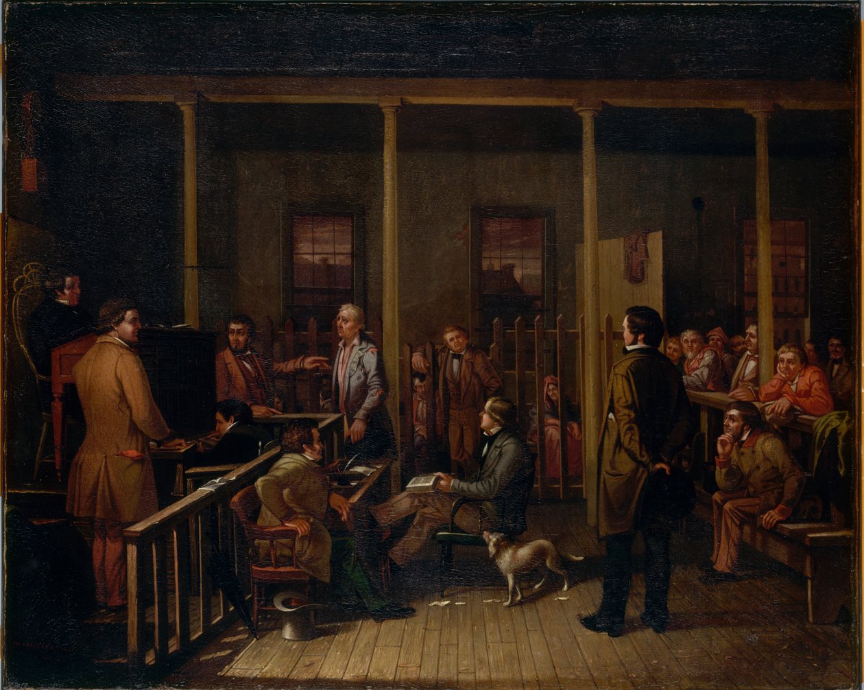 Missouri Courtroom by William Josiah Brickey