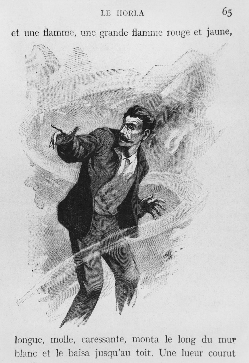 The narrator, illustration from 