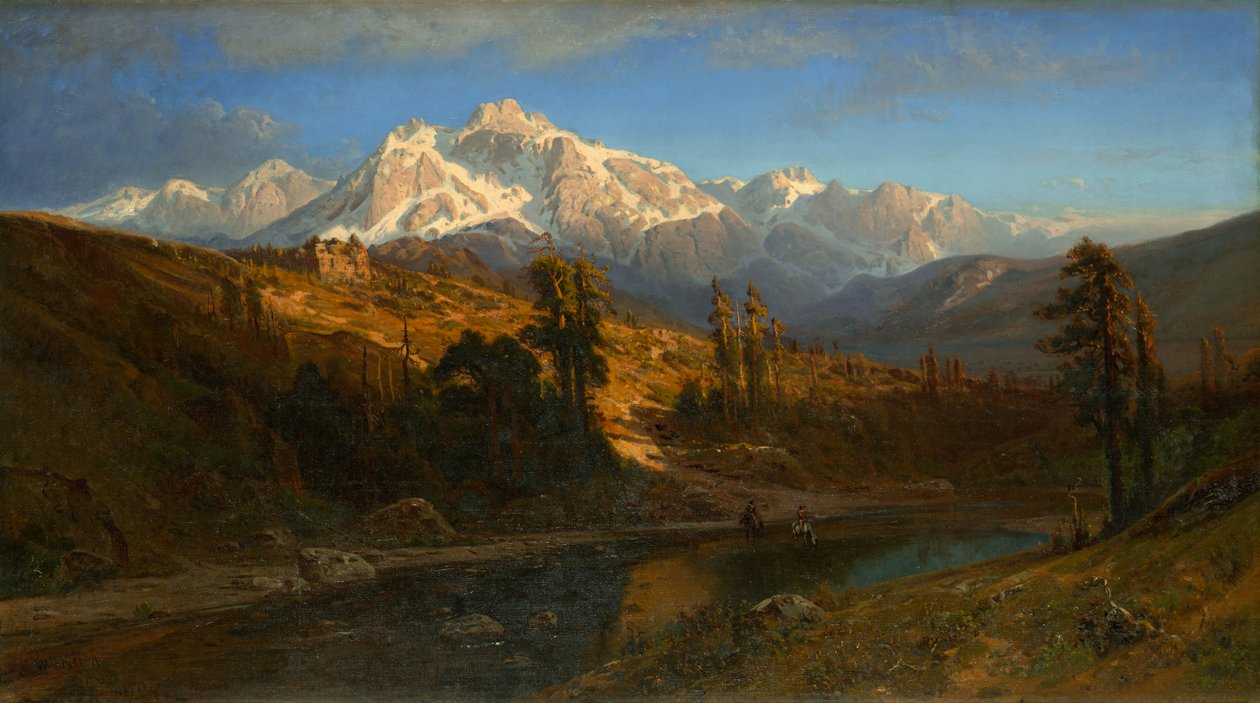 Mono Pass, Sierra Nevada Mountains, California by William Keith