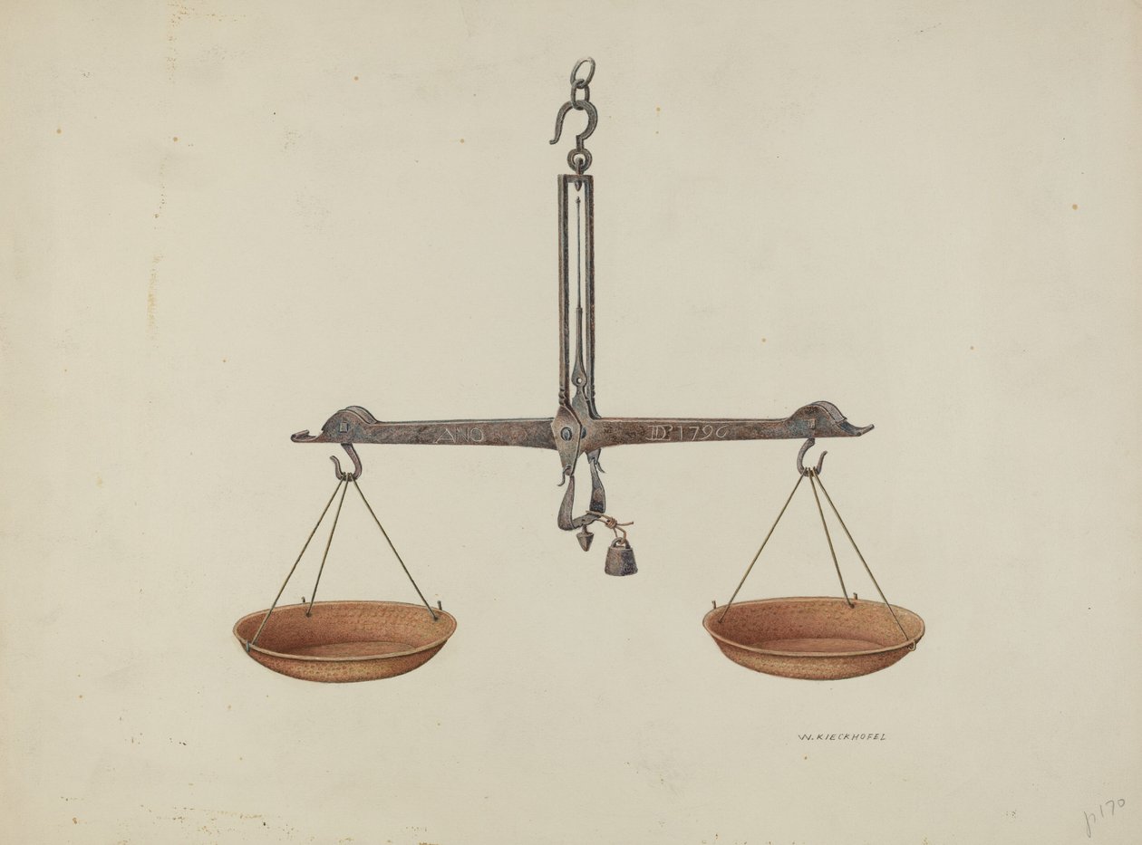Balance Scales by William Kieckhofel