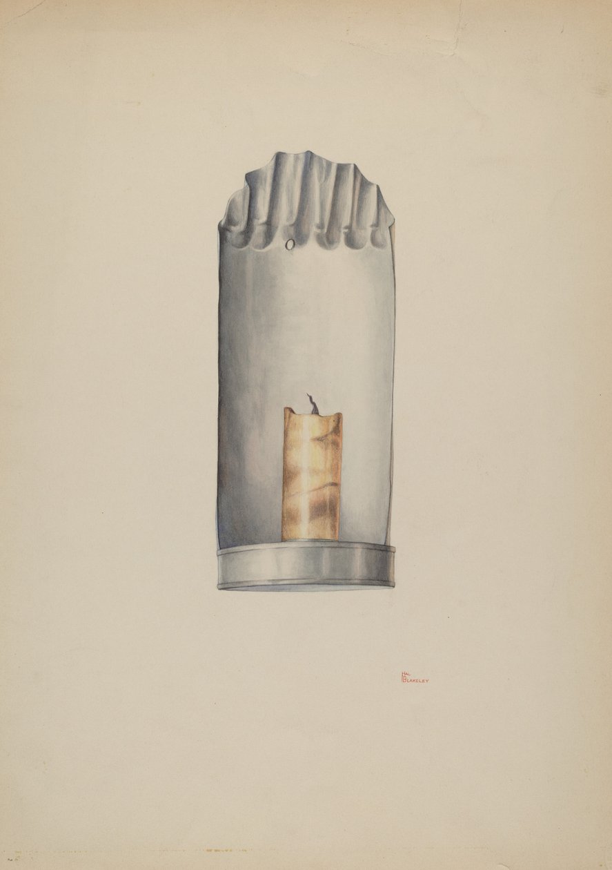 Candle Holder, c. 1940 by William Kieckhofel