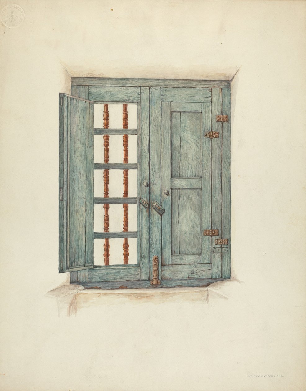 Window Shutters and Details by William Kieckhofel