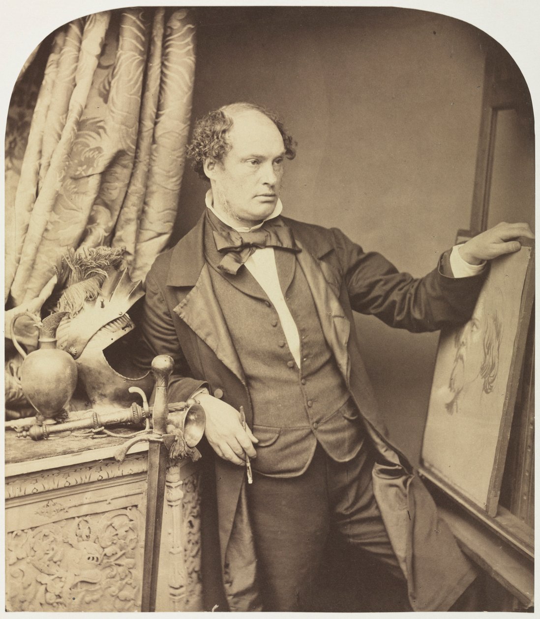 Daniel Maclise by William Lake Price