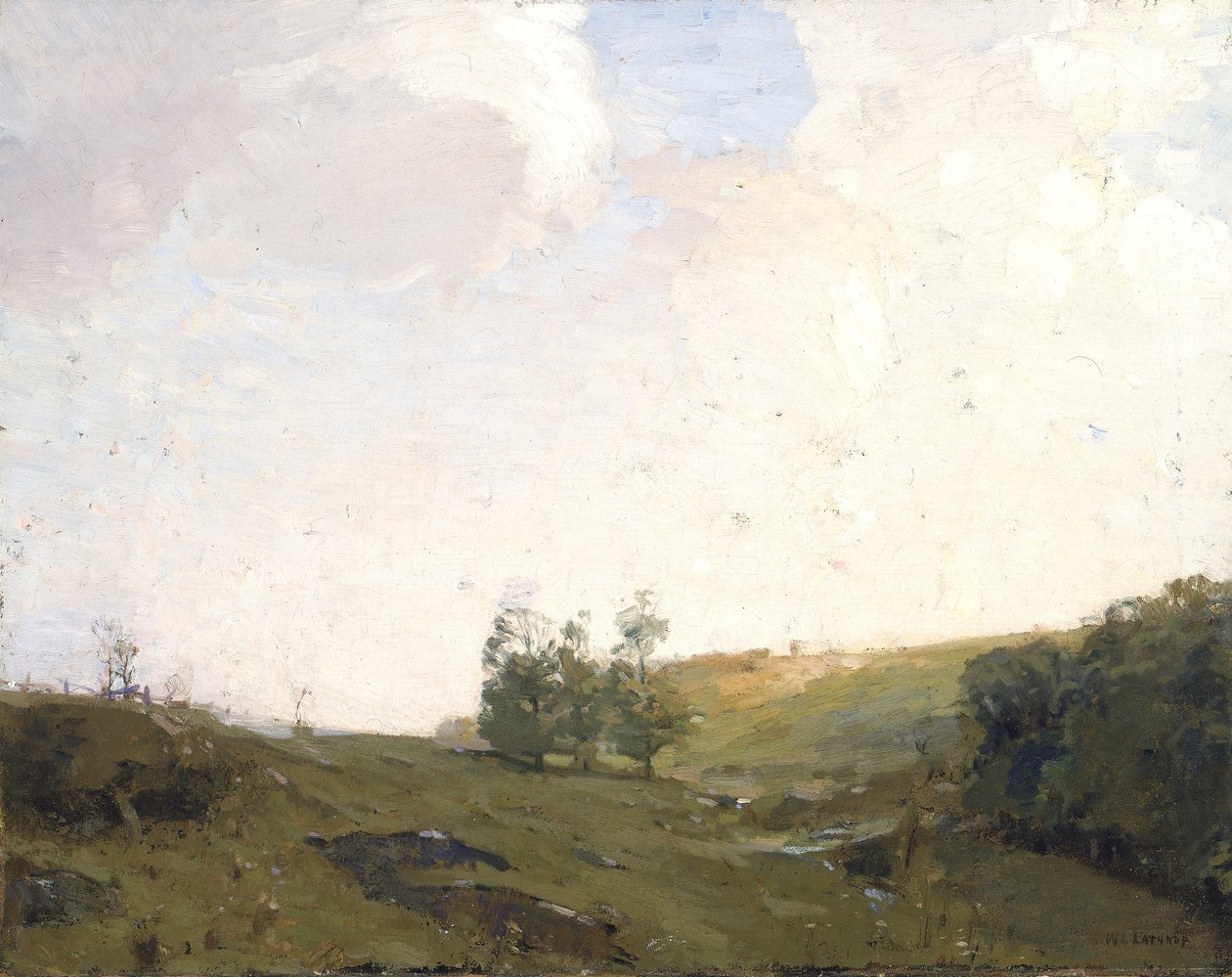 The Three Trees, late 19th-early 20th century by William Langson Lathrop