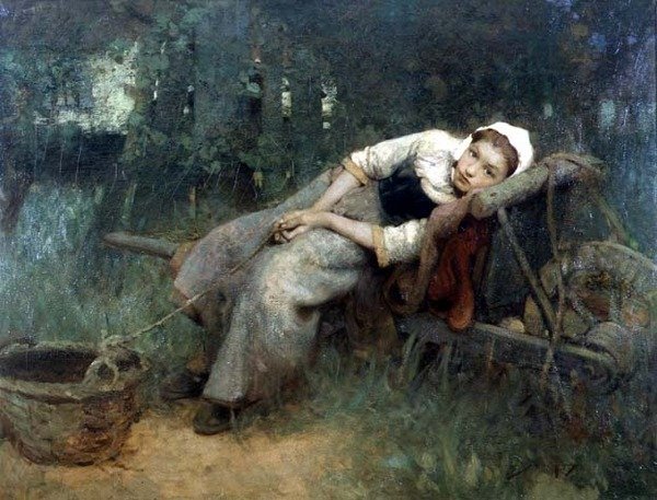 In the Silent Woody Places by the Home that Gave Me Birth by William Lee Hankey