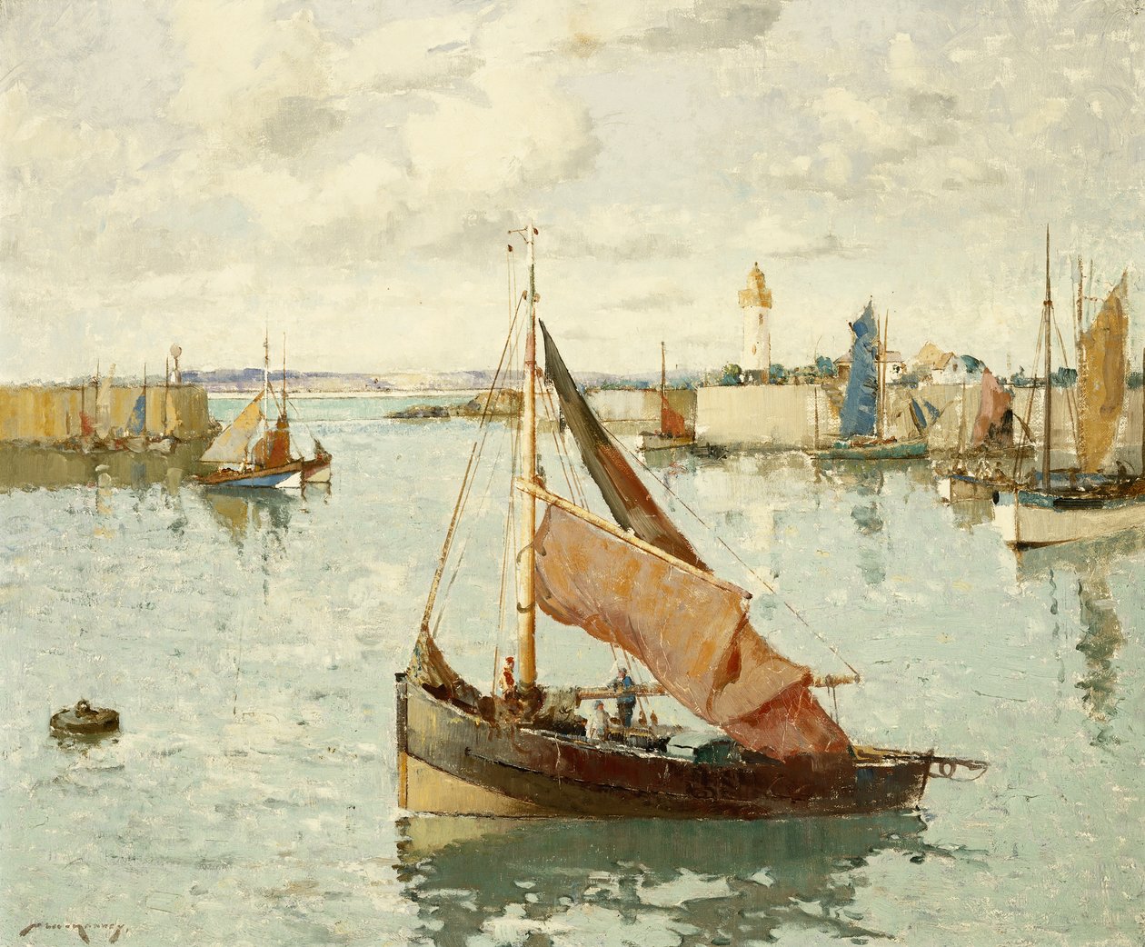 Near the Mouth of the Seine by William Lee Hankey