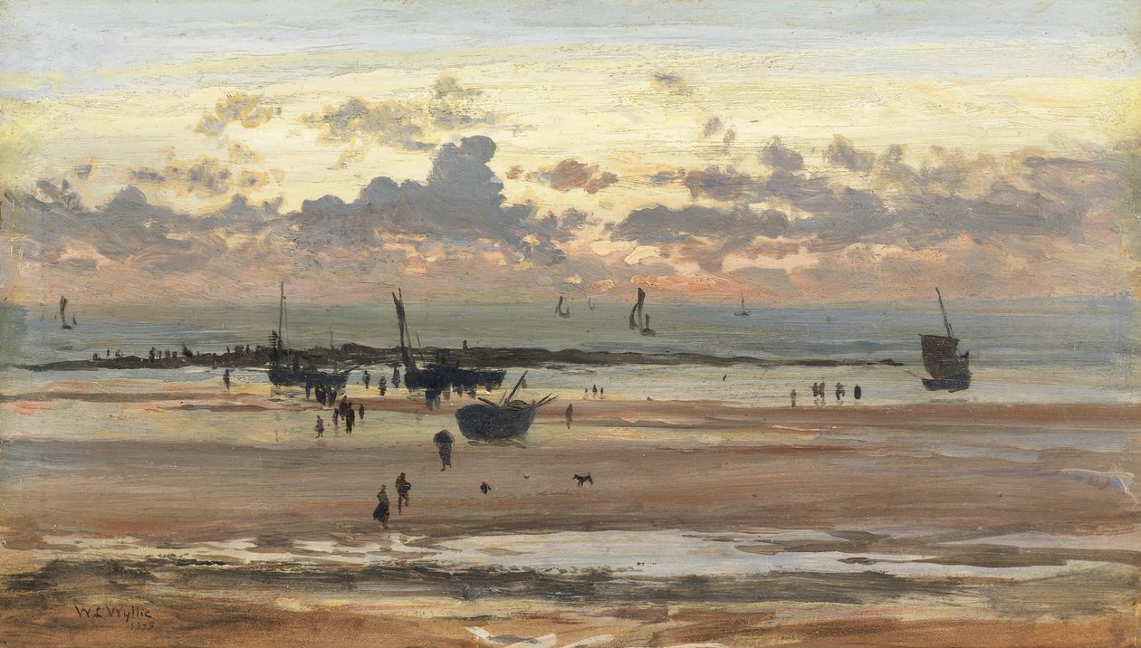 Portel Fisher Folk by William Lionel Wyllie