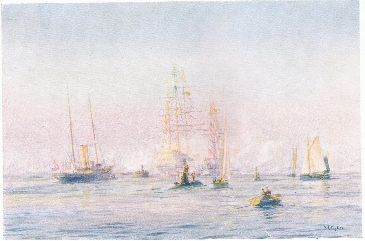 Portsmouth Harbour 1912, 1915 by William Lionel Wyllie