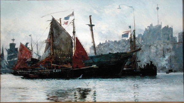 Ramsgate Harbour by William Lionel Wyllie