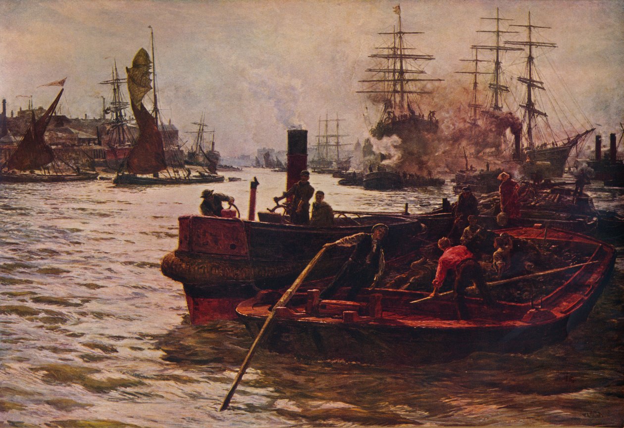Toil, Glitter, Glime and Wealth, 1883-1935 by William Lionel Wyllie