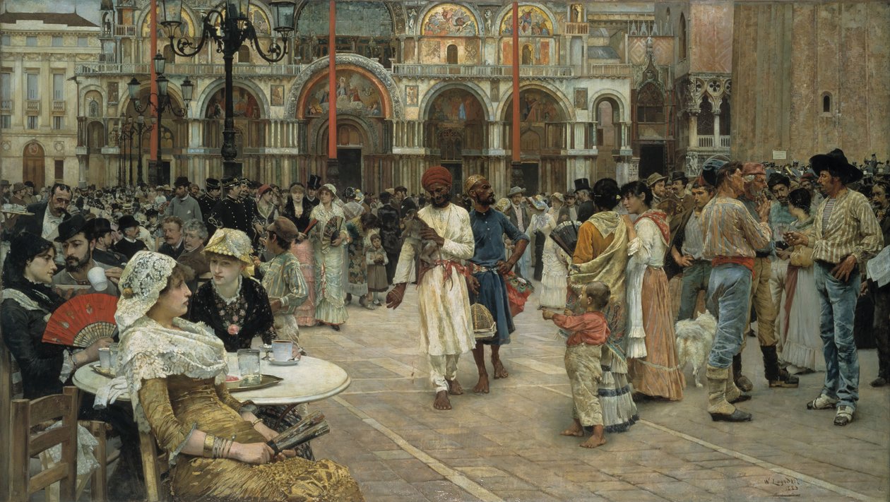 The Piazza of Saint Mark