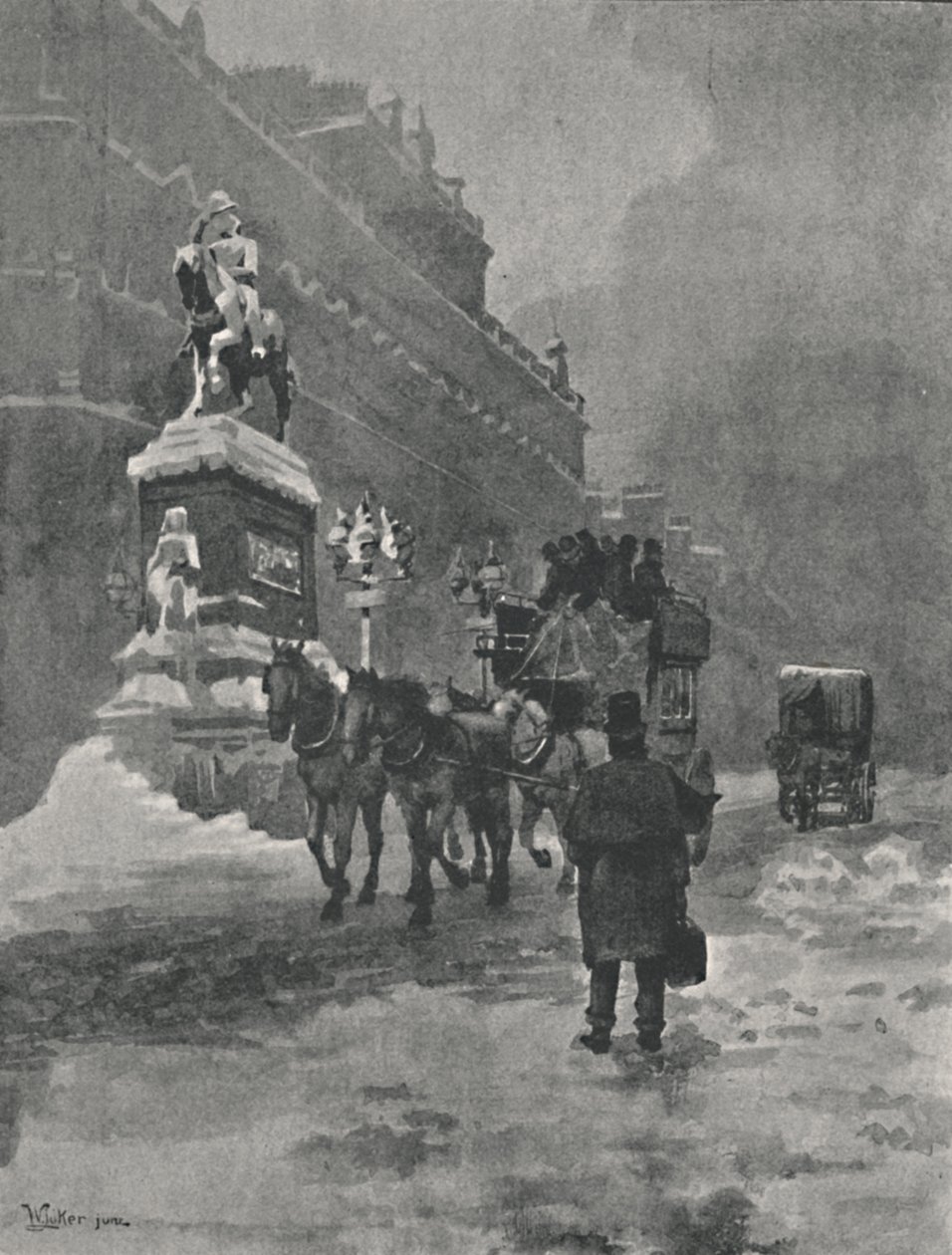 Holborn Circus - A Winter