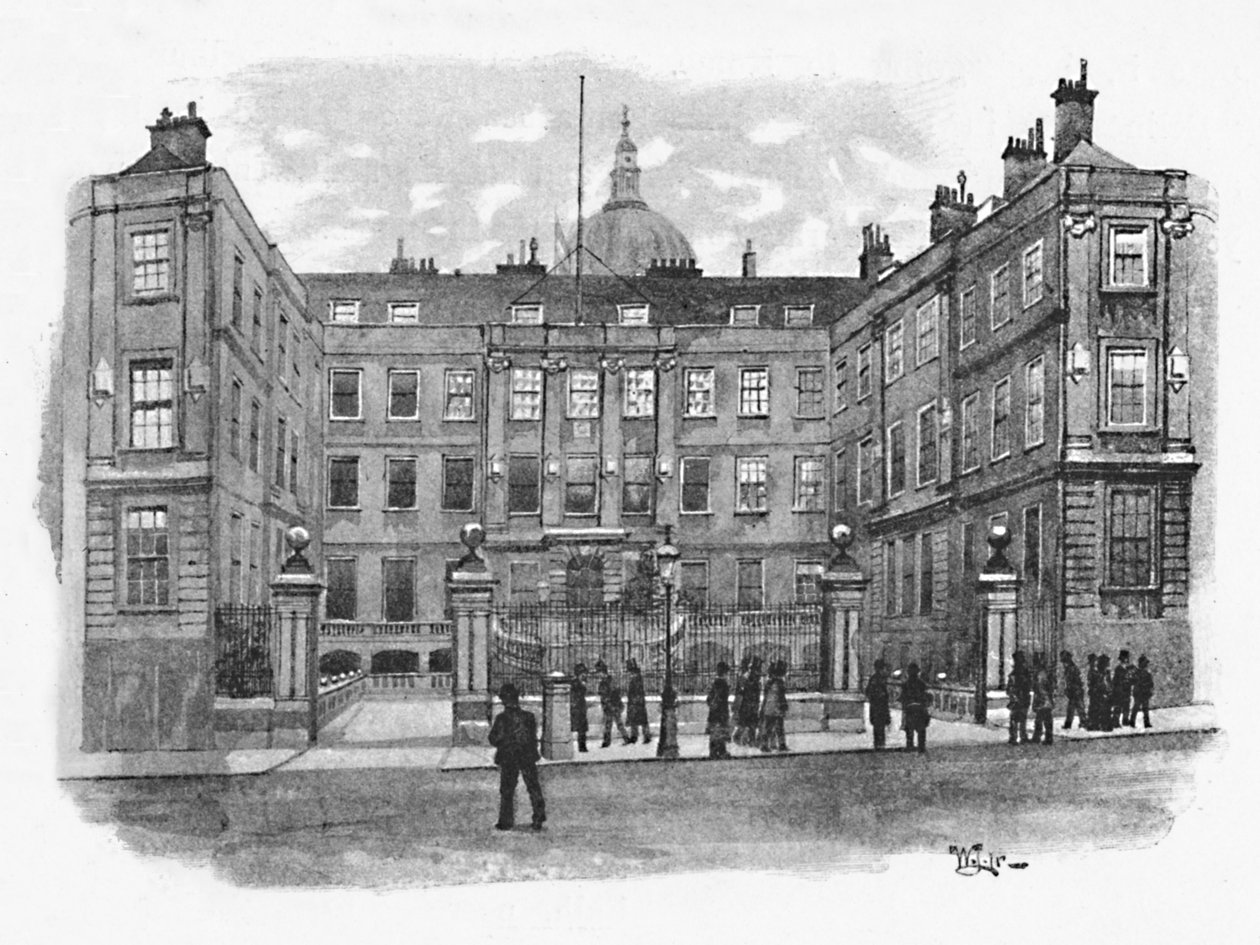 The College of Arms, Queen Victoria Street by William Luker