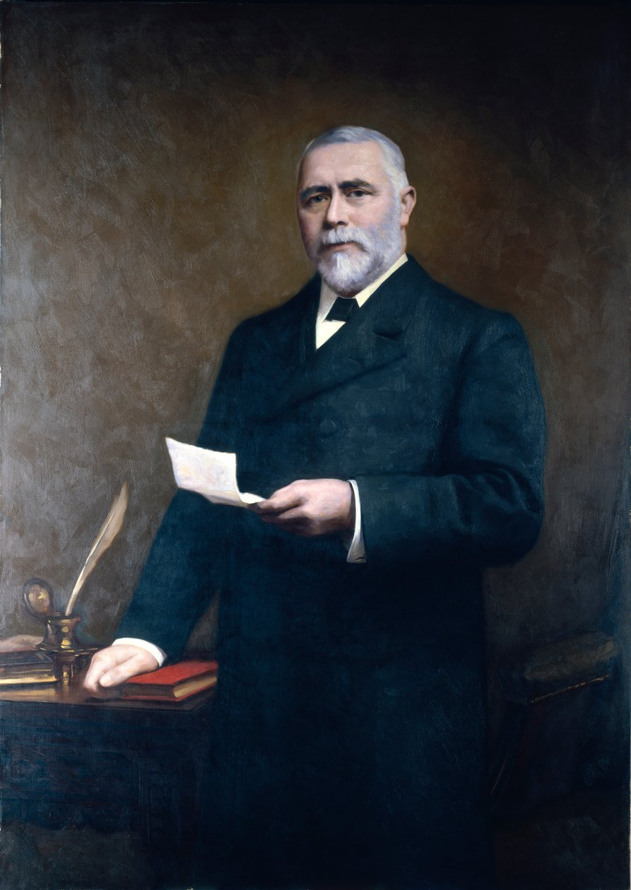 Sir William White (1845-1913) by William Mainwaring Palin