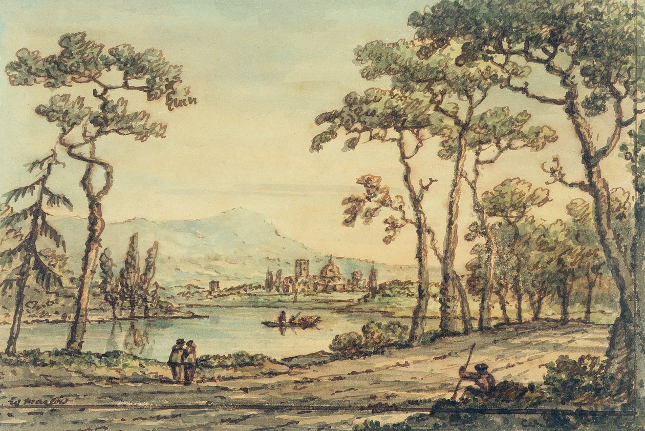 A View of Florence by William Marlow