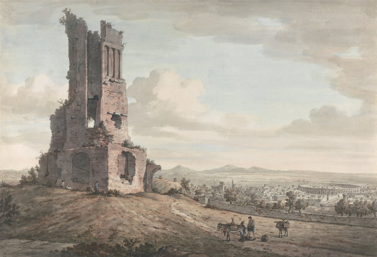 Nîmes from the Tour Magne by William Marlow