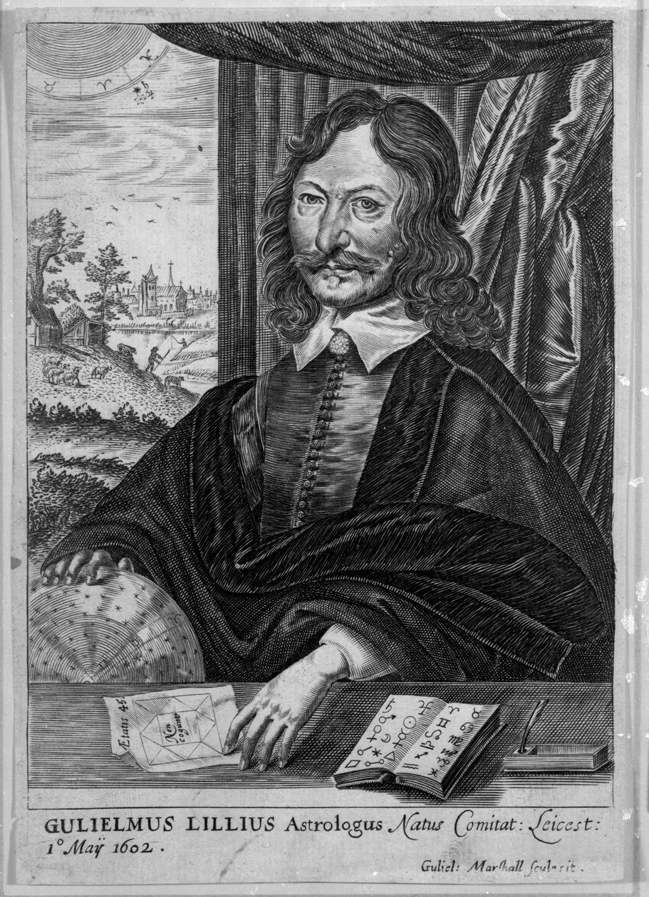 William Lilly by William Marshall