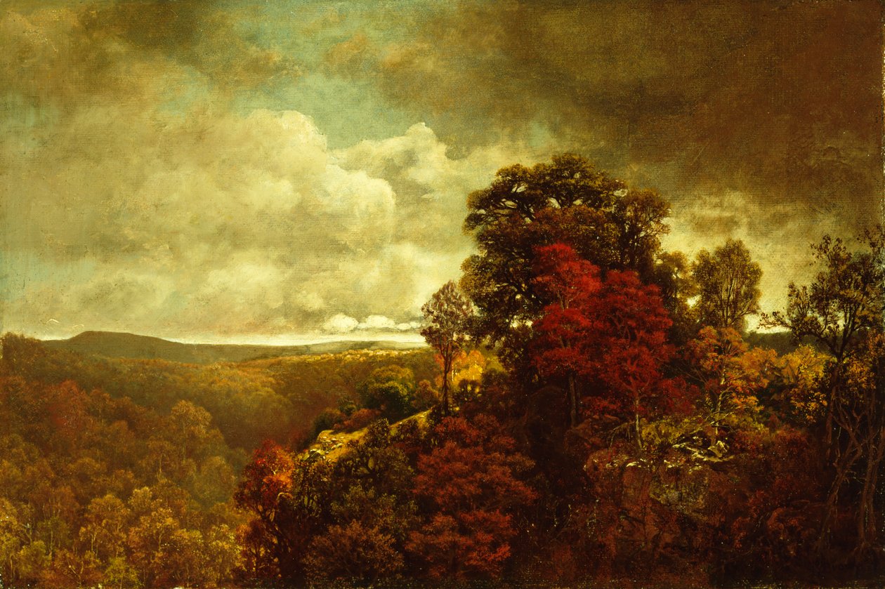 Autumnal Landscape by William Mason Brown