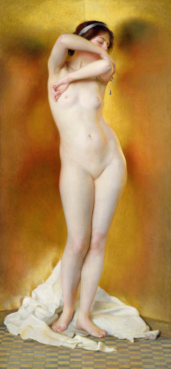 Glow of Gold, Gleam of Pearl by William McGregor Paxton