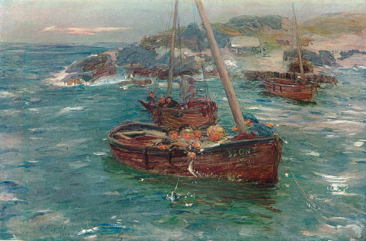 A Ground Swell, Carradale, Argyll by William McTaggart
