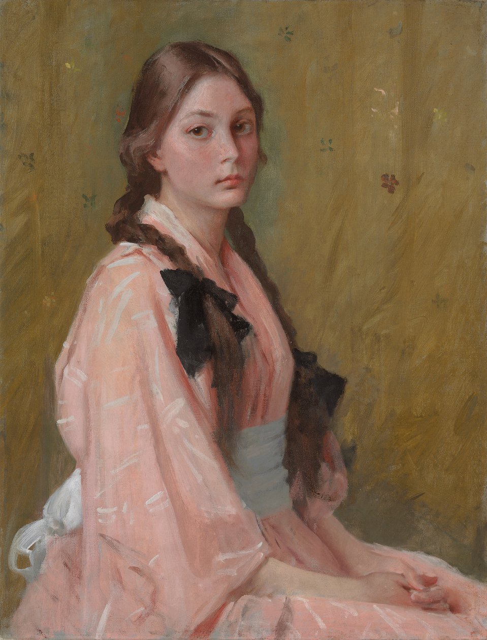 Mona, Daughter of Mrs. R. William Merritt Chase by William Merritt Chase