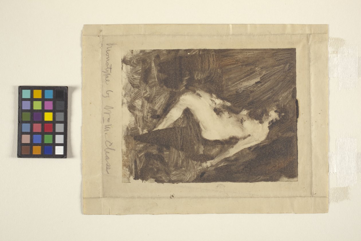 Seated Nude by William Merritt Chase